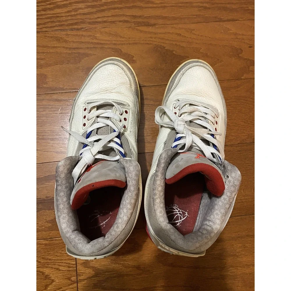 Air Jordan 3 Retro Men's Sneakers Size 13 International Flight 136064-140